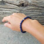 Bracelet mala en lapis lazuli