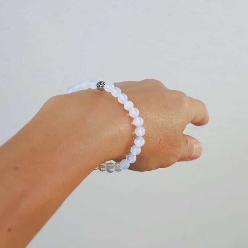 Mala moonstone bracelet