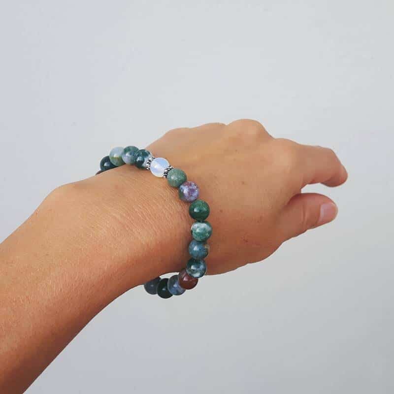 Création perle et bijou GENERIQUE Bracelet Perles Agate jaune