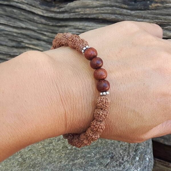 Bracelet Rudraksha