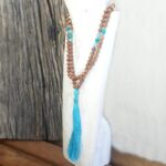 Collier mala en bois de santal RELAXATION