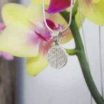 Pendentif fleur de vie argent fin