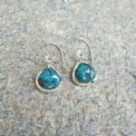 Boucles d'oreilles turquoise gouttes