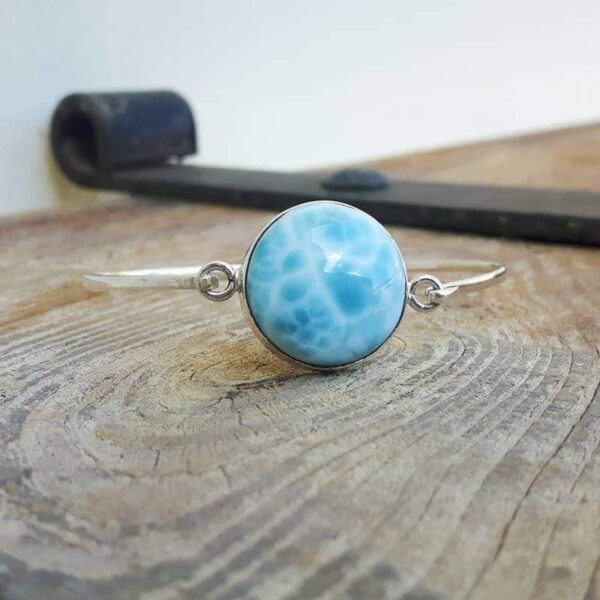 Bracelet jonc larimar OCEAN