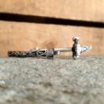 Bracelet jonc argent indien