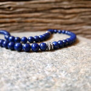 Collier homme lapis lazuli DEEP BLUE