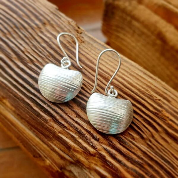 Boucles d'oreilles argent design