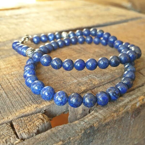 Collier en lapis lazuli AFGHAN