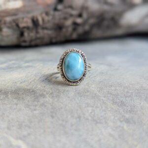 Bague larimar argent OCEAN