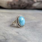 Bague larimar argent OCEAN