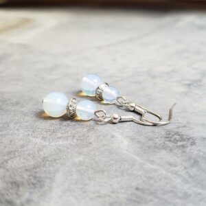 Boucles d'oreilles en pierre de lune
