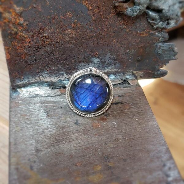 Bague labradorite argent BOMBAY