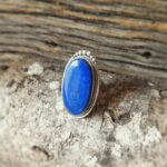 Bague lapis lazuli argent