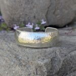 Bracelet manchette ethnique argent