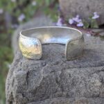 Bracelet manchette ethnique argent