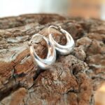 Boucles d'oreilles créoles argent