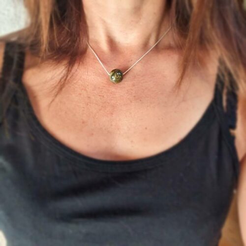 Collar étnico turquesa Drokpa