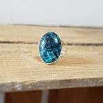 Bague argent et turquoise GOKYO