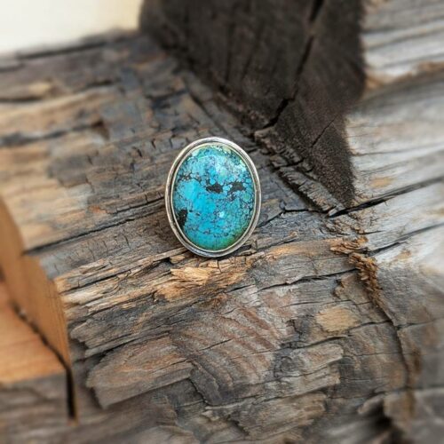Grosse bague turquoise ANNAPURNA