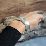 Jonc ethnique en argent NÉPAL