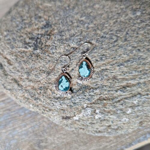 Boucles d'oreilles turquoise KHAMPA