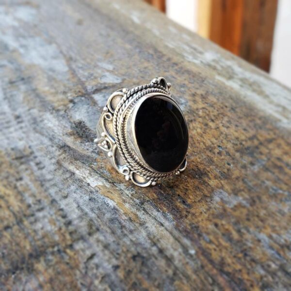 Bague en pierre Onyx