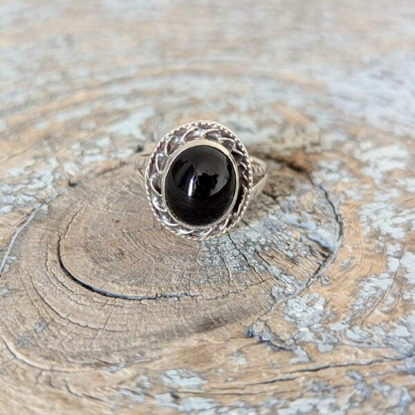 Bague en pierre Onyx