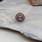 Bague rubis indien ajustable