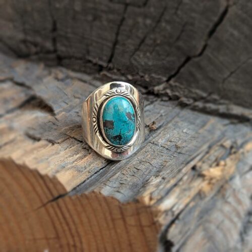 Bague turquoise argent OM