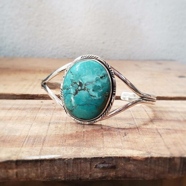 Bracelet turquoise argent MYSORE