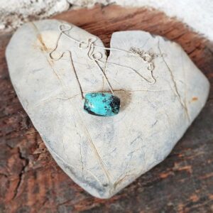 Collier turquoise véritable STUPA