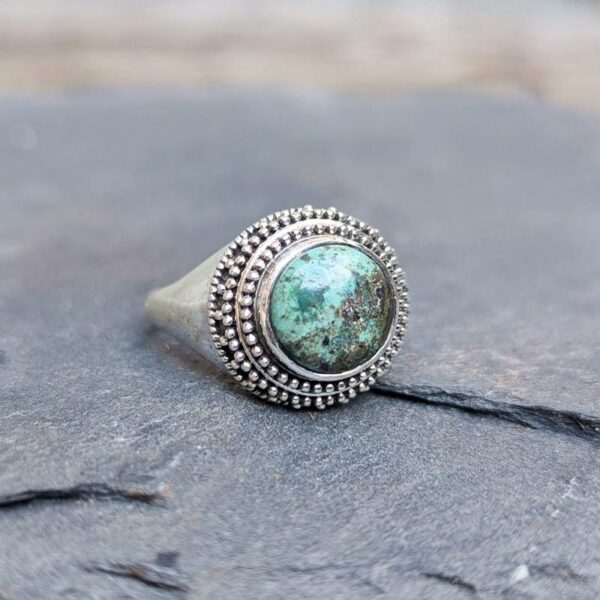 Bague en turquoise MANDALA – Image 3