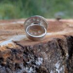 Bague fleur argent femme