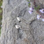 Boucles d'oreilles en argent COEUR