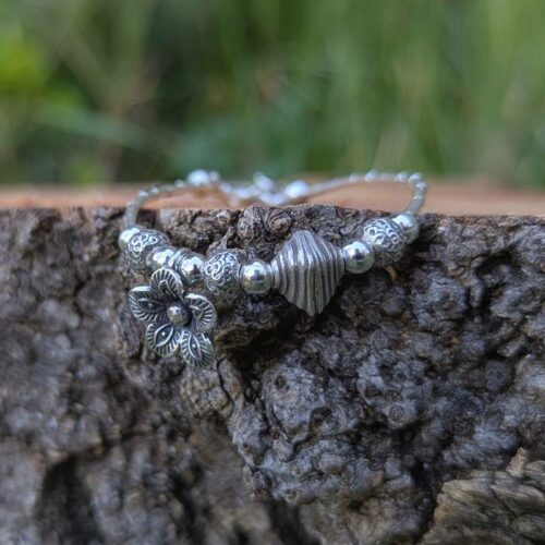 Bracelet en argent Fleurs du Siam