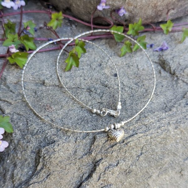 Collier argent artisanal COEUR