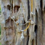 Collier double rang en argent