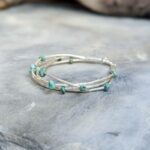 Bracelet turquoise argent KAREN