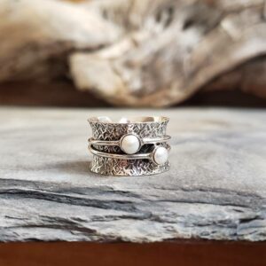 Bague perles de culture argent PETITES ÎLES