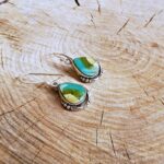 Boucles d'oreilles turquoise KHAMPA