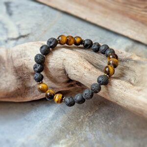 Bracelet en pierres naturelles FORCE & PROTECTION