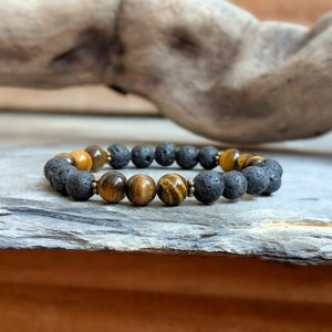 Bracelet en pierres naturelles FORCE & PROTECTION