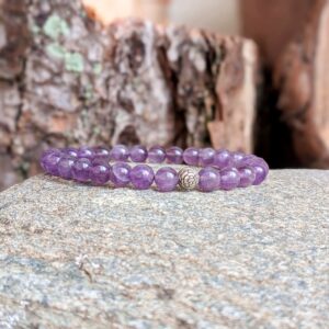 Bracelet en améthyste LOTUS