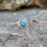Bague artisanale argent et shattuckite